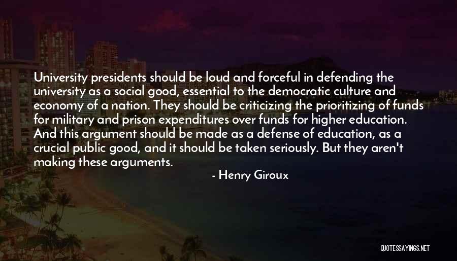 Democratic Education Quotes By Henry Giroux