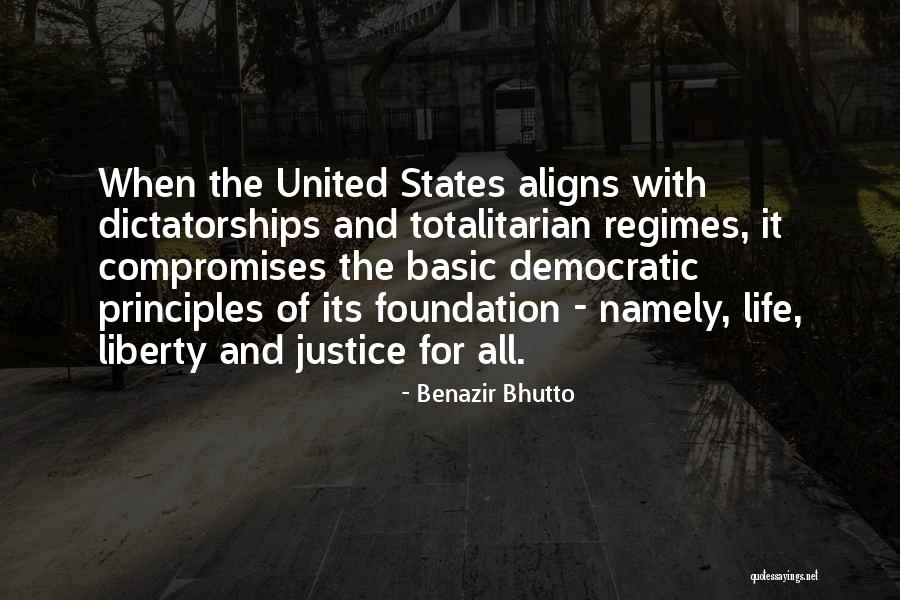 Democratic Principles Quotes By Benazir Bhutto Democratic Principles Quotes By Benazir Bhutto