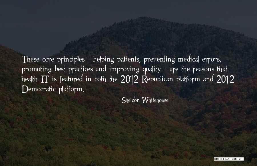 Democratic Principles Quotes By Sheldon Whitehouse Democratic Principles Quotes By Sheldon Whitehouse