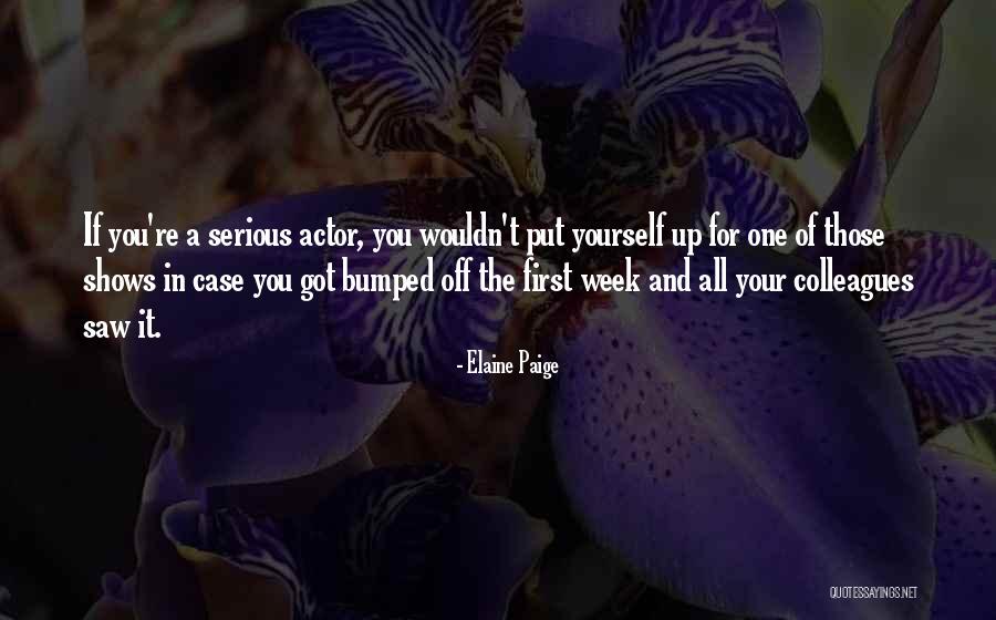 Democrazia In America Quotes By Elaine Paige Democrazia In America Quotes By Elaine Paige