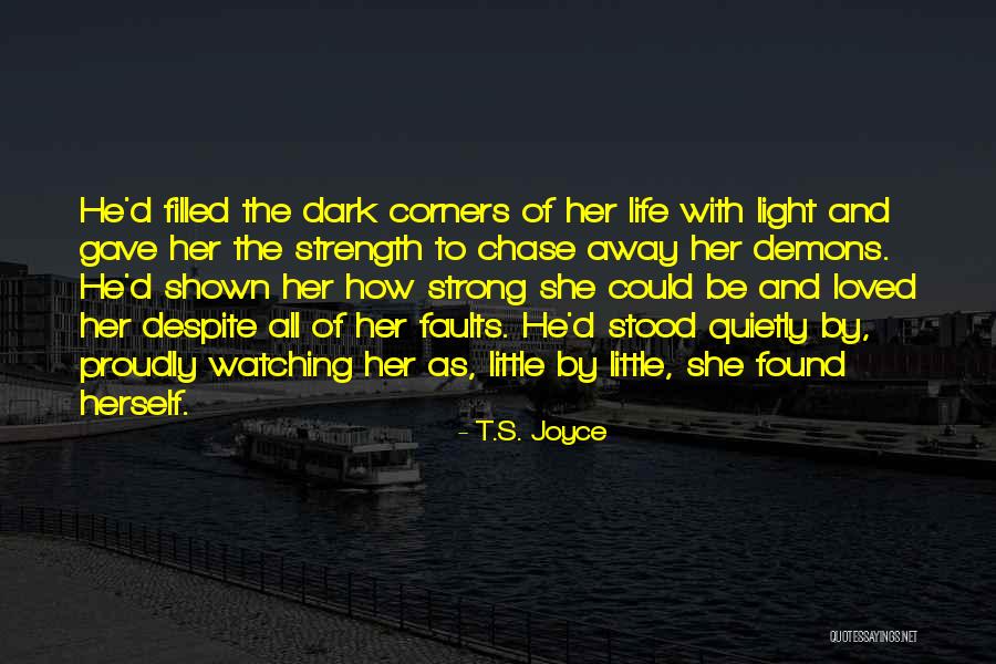 Democrazia In America Quotes By T.S. Joyce Democrazia In America Quotes By T.S. Joyce