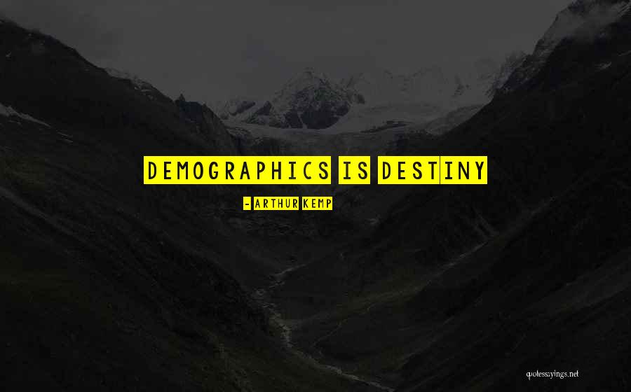 Demographics Quotes By Arthur Kemp Demographics Quotes By Arthur Kemp