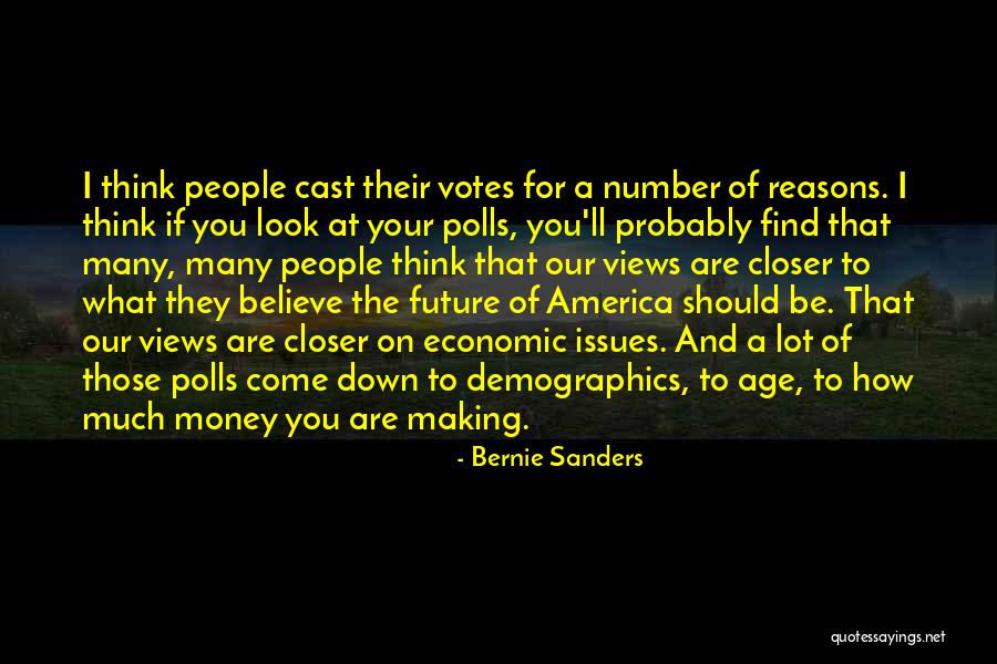 Demographics Quotes By Bernie Sanders