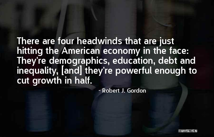 Demographics Quotes By Robert J. Gordon