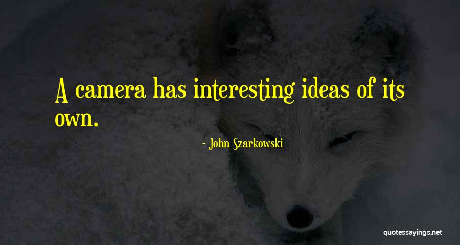 Demokratick Proud V Cesk Literature Quotes By John Szarkowski Demokratick Proud V Cesk Literature Quotes By John Szarkowski