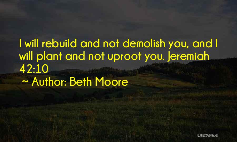 Demolish Quotes By Beth Moore