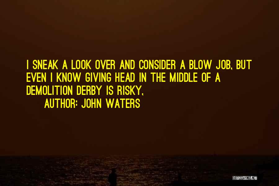 Demolition Quotes By John Waters