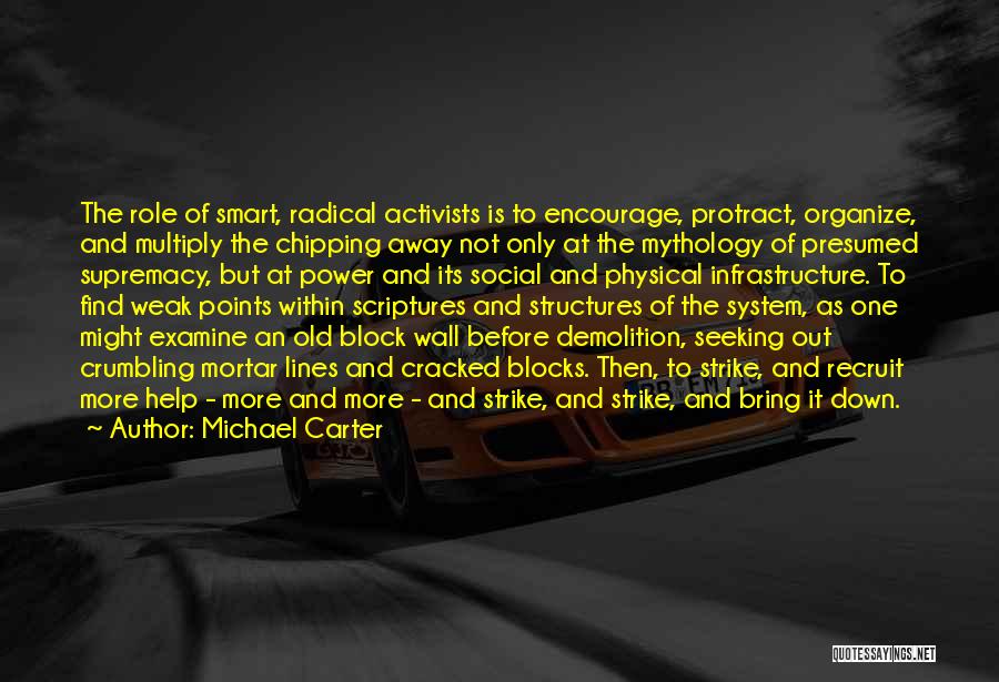 Demolition Quotes By Michael Carter