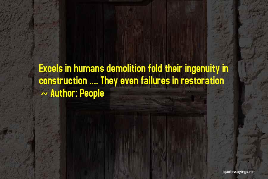 Demolition Quotes By People