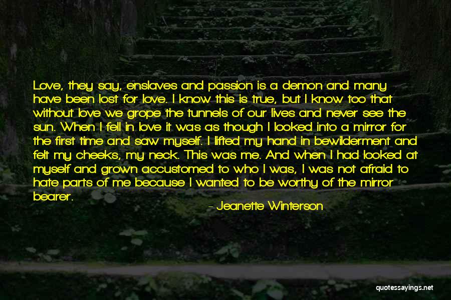 Demon In Love Quotes By Jeanette Winterson Demon In Love Quotes By Jeanette Winterson