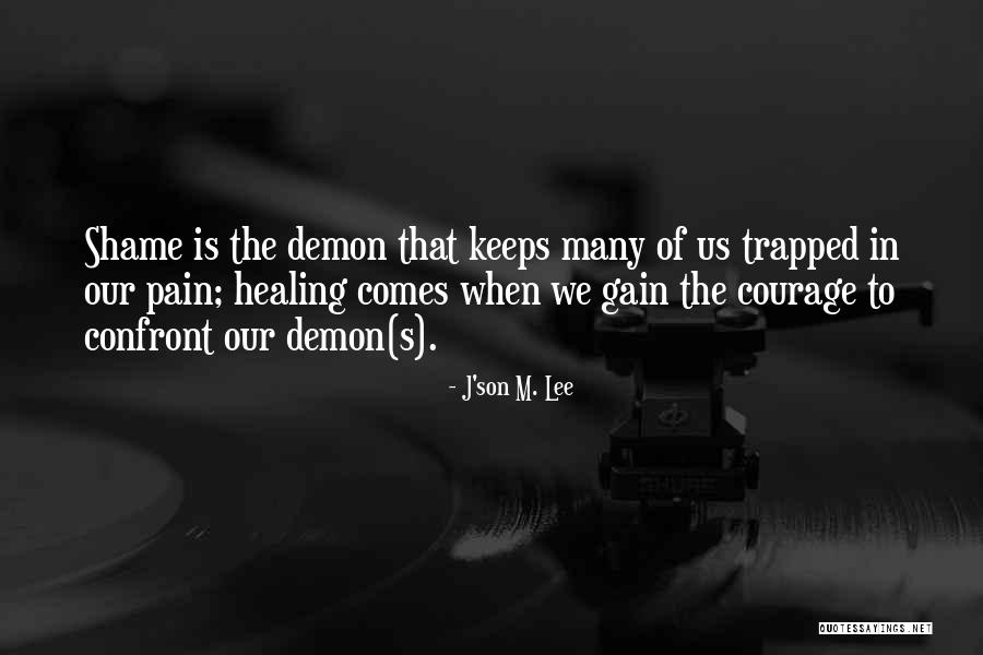 Demon In Love Quotes By J'son M. Lee Demon In Love Quotes By J'son M. Lee