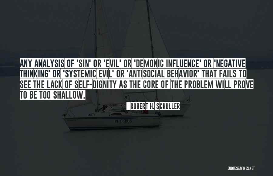 Demonic Quotes By Robert H. Schuller Demonic Quotes By Robert H. Schuller
