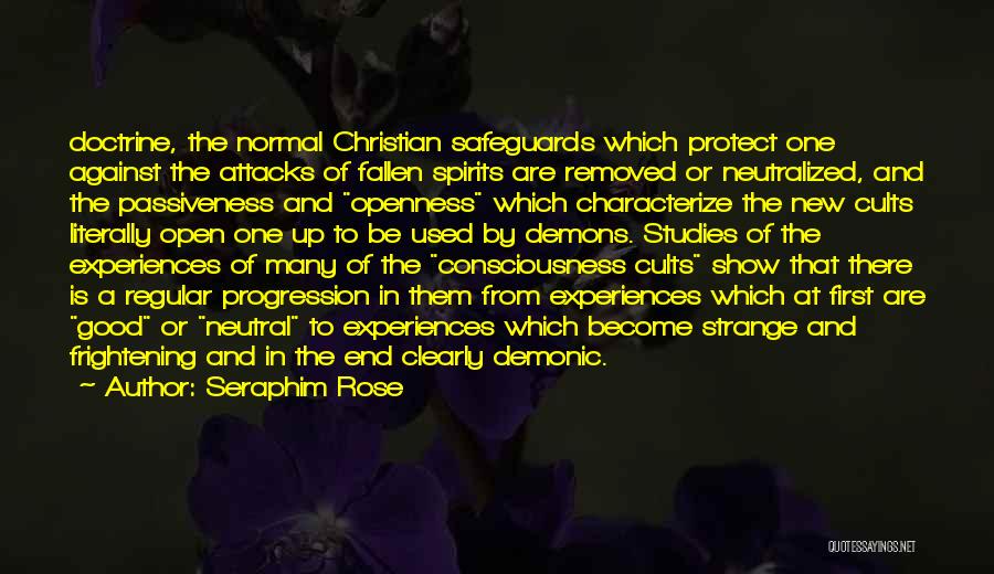 Demonic Spirits Quotes By Seraphim Rose