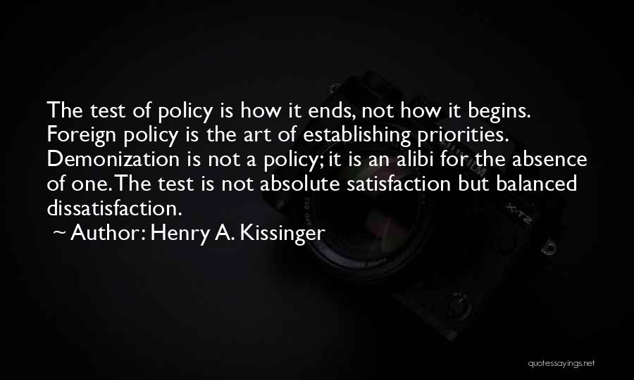 Demonization Quotes By Henry A. Kissinger
