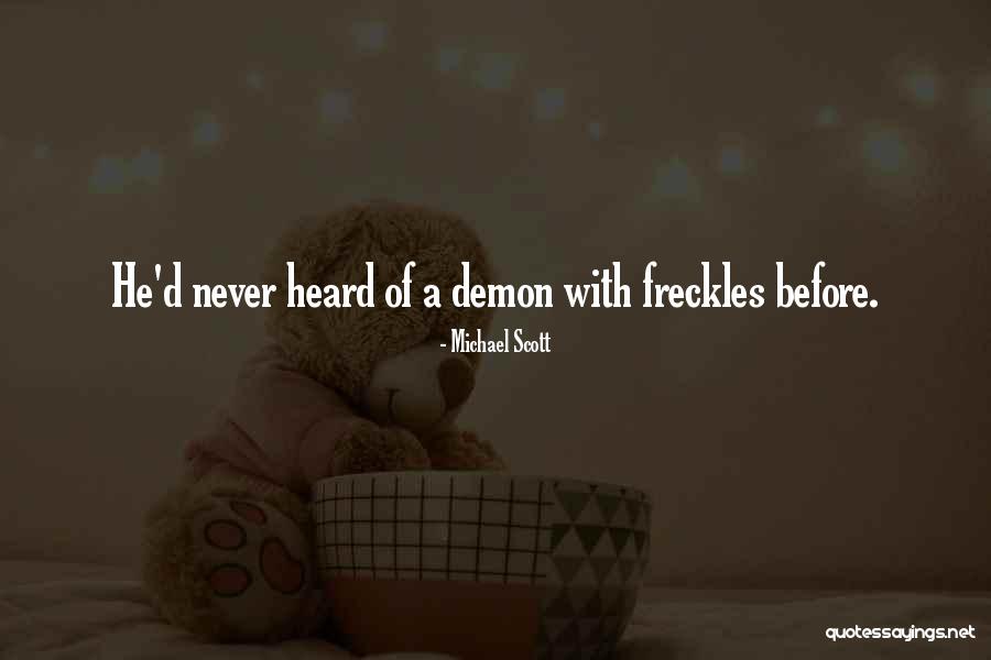 Demons 2 Quotes By Michael Scott Demons 2 Quotes By Michael Scott