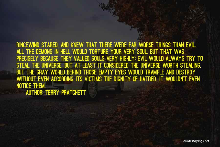 Demons And Hell Quotes By Terry Pratchett