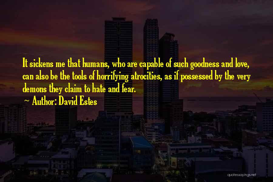 Demons And Love Quotes By David Estes