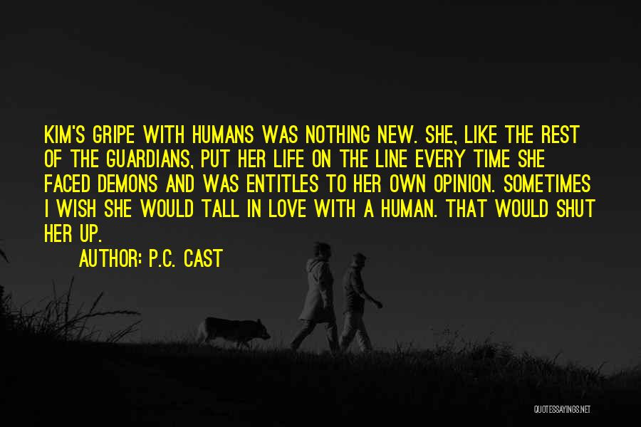 Demons And Love Quotes By P.C. Cast Demons And Love Quotes By P.C. Cast