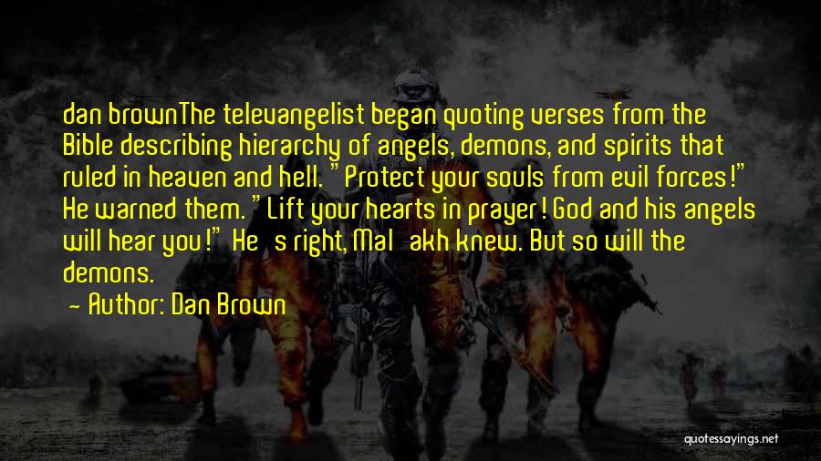Demons In The Bible Quotes By Dan Brown