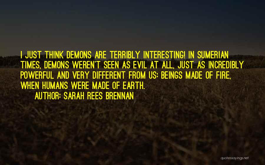 Demons In Us Quotes By Sarah Rees Brennan