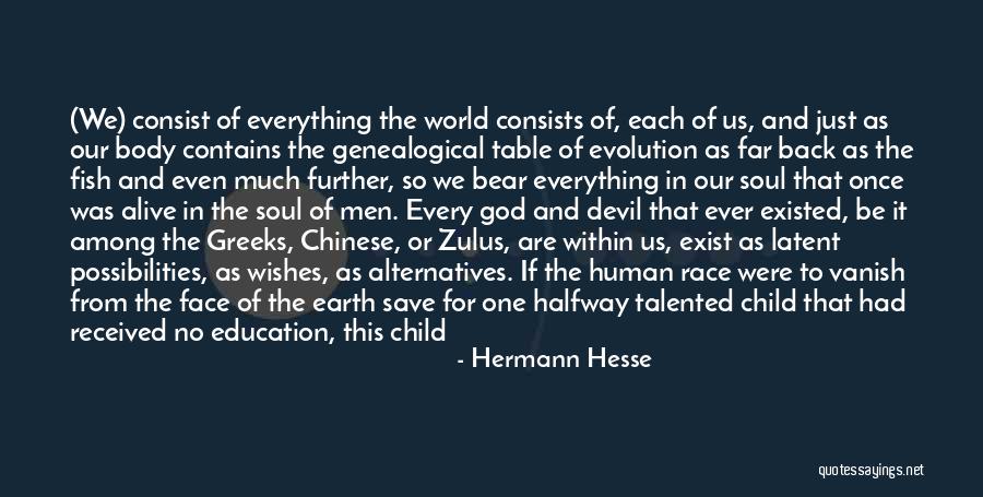 Demons On Earth Quotes By Hermann Hesse