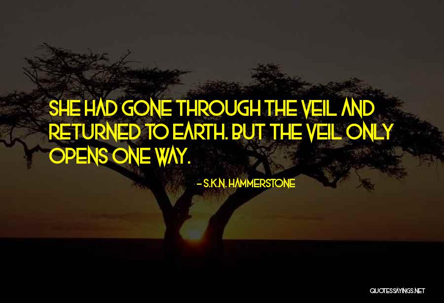 Demons On Earth Quotes By S.K.N. Hammerstone