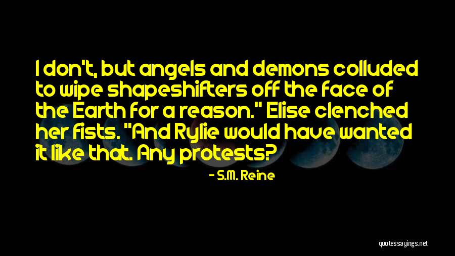 Demons On Earth Quotes By S.M. Reine