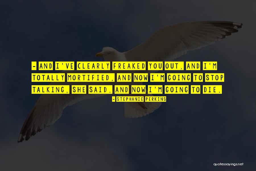 Demonstram Quotes By Stephanie Perkins Demonstram Quotes By Stephanie Perkins