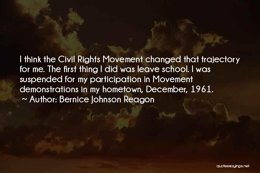 Demonstrations Quotes By Bernice Johnson Reagon