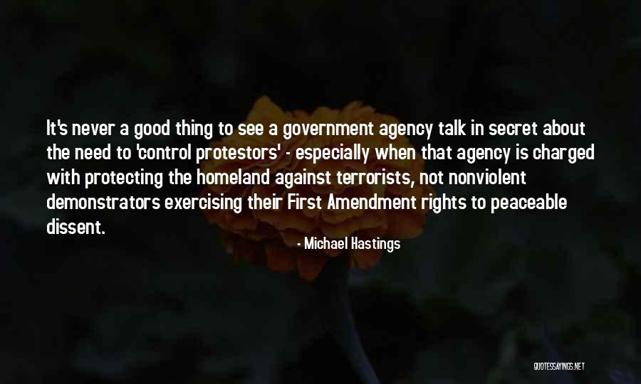 Demonstrators Quotes By Michael Hastings Demonstrators Quotes By Michael Hastings