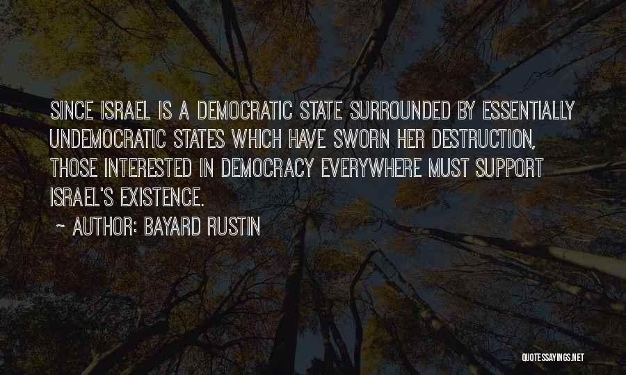 Demontigny Refinishing Quotes By Bayard Rustin