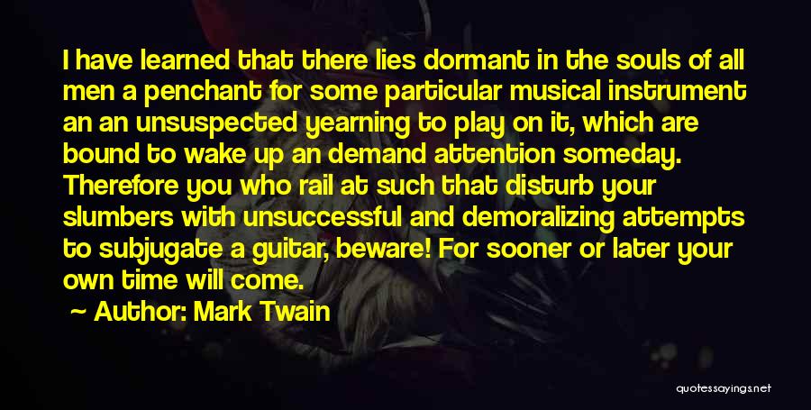 Demoralizing Quotes By Mark Twain