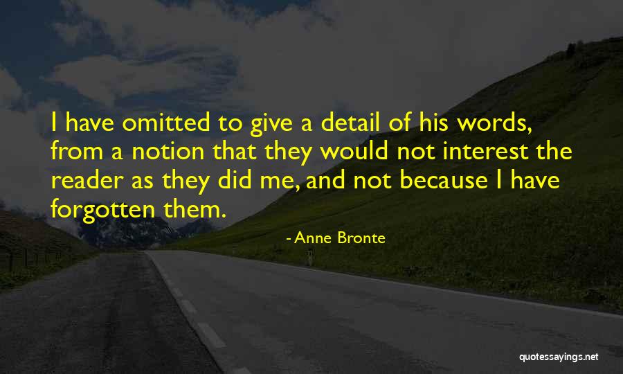 Demoramch Quotes By Anne Bronte Demoramch Quotes By Anne Bronte