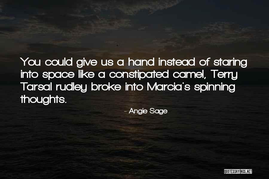 Demorest Quotes By Angie Sage Demorest Quotes By Angie Sage