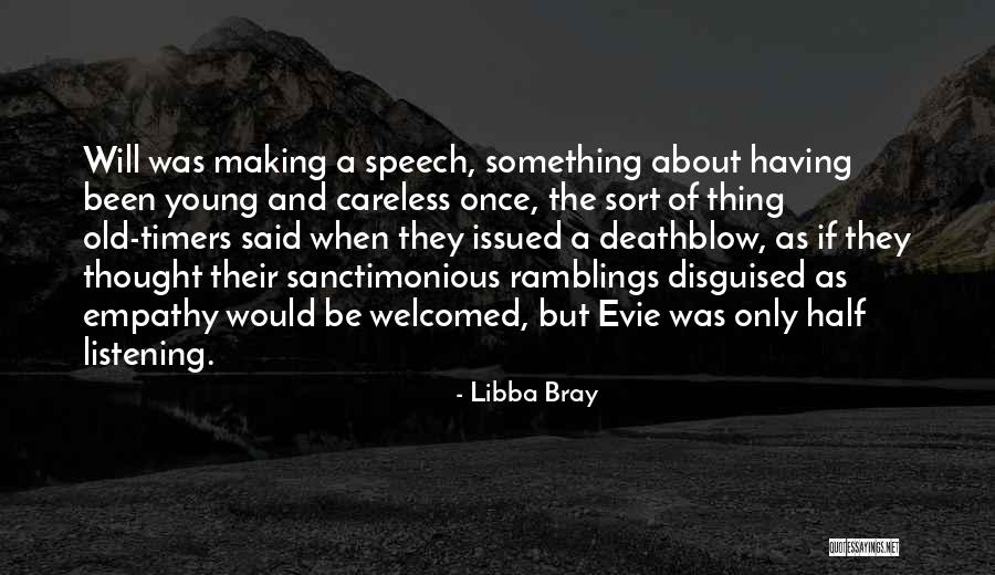 Demorrio Burris Quotes By Libba Bray