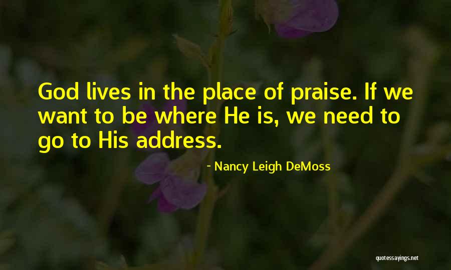 Demoss Quotes By Nancy Leigh DeMoss Demoss Quotes By Nancy Leigh DeMoss
