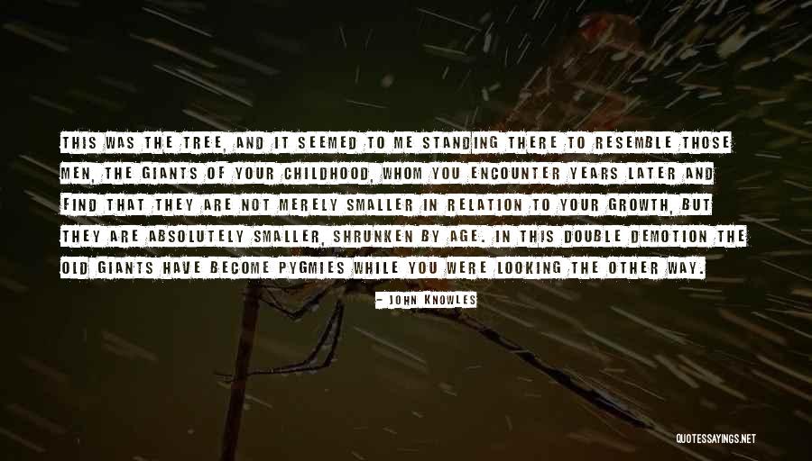 Demotion Quotes By John Knowles Demotion Quotes By John Knowles