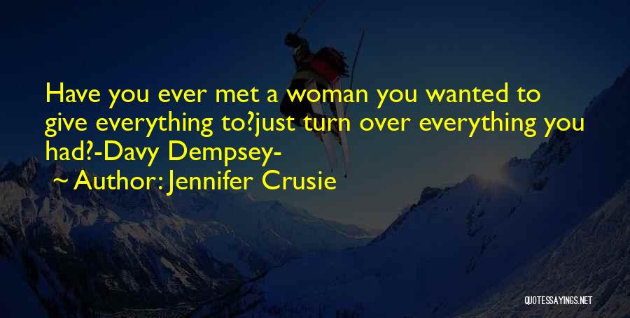 Dempsey Quotes By Jennifer Crusie