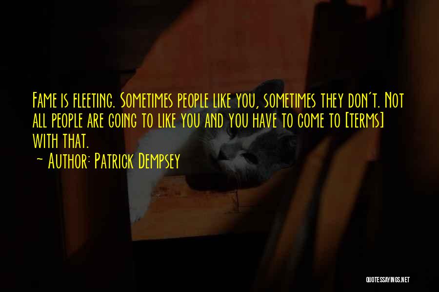 Dempsey Quotes By Patrick Dempsey