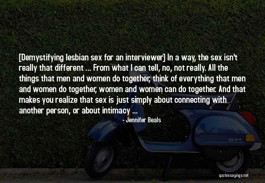 Demystifying Quotes By Jennifer Beals Demystifying Quotes By Jennifer Beals