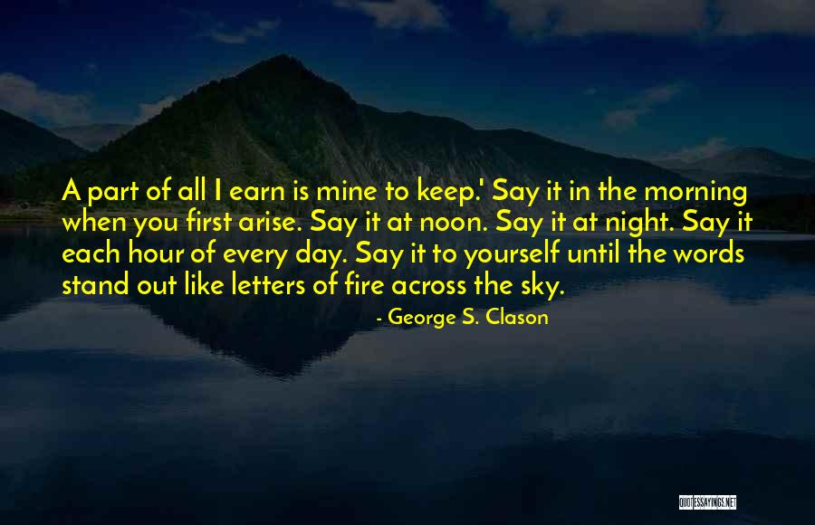 Denardis Quotes By George S. Clason Denardis Quotes By George S. Clason