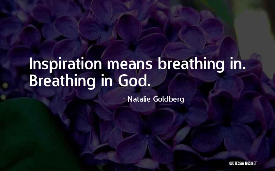 Denayer Mueller Quotes By Natalie Goldberg