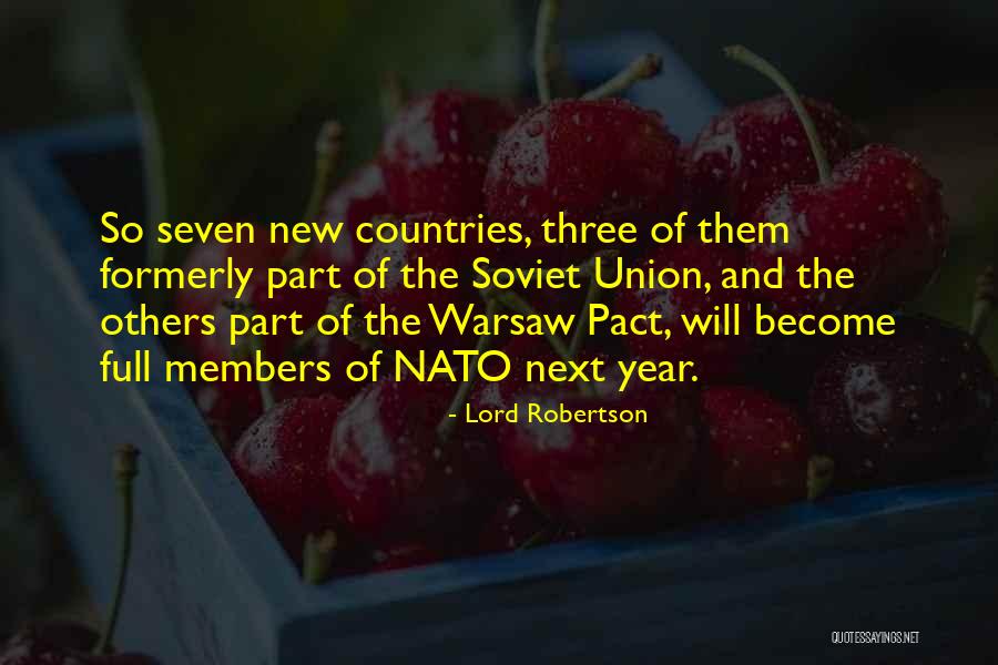 Denbow Chiclin Quotes By Lord Robertson Denbow Chiclin Quotes By Lord Robertson