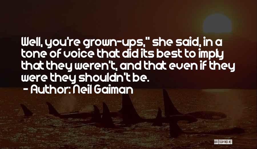 Denegrido Quotes By Neil Gaiman