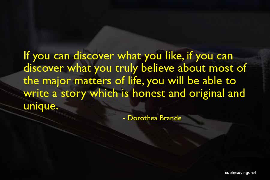 Denell Brooks Quotes By Dorothea Brande Denell Brooks Quotes By Dorothea Brande