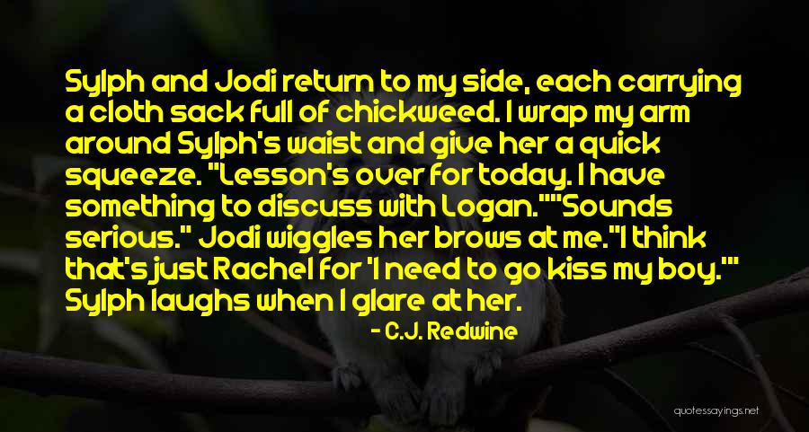 Denese Richardson Quotes By C.J. Redwine Denese Richardson Quotes By C.J. Redwine