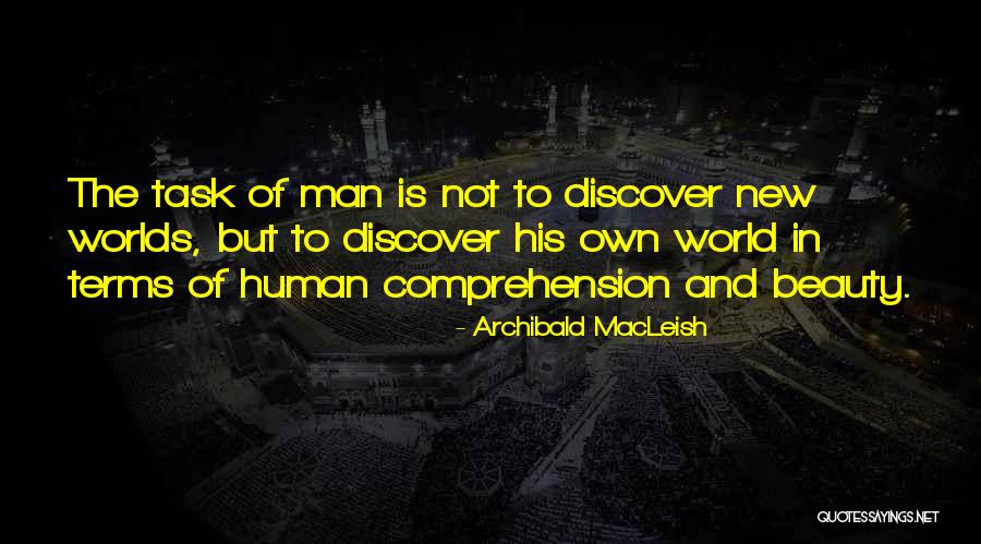 Deneysel Arastirma Quotes By Archibald MacLeish Deneysel Arastirma Quotes By Archibald MacLeish