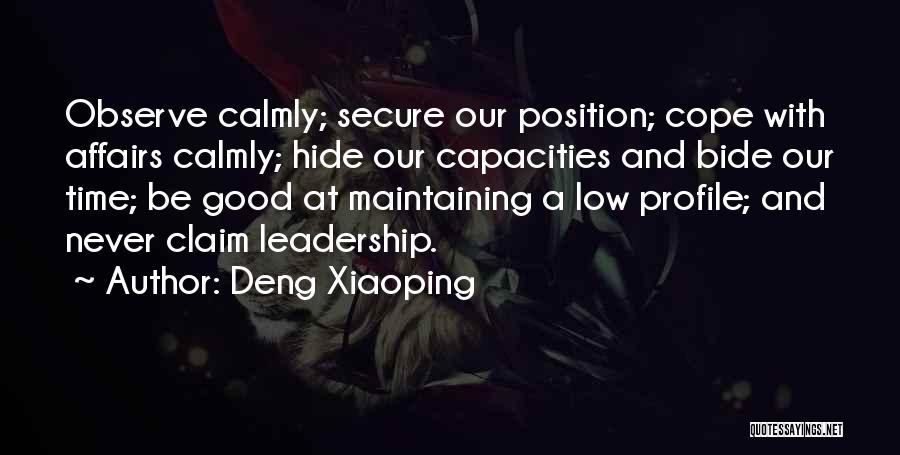 Deng Xiaoping Quotes 805972