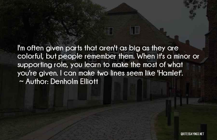 Denholm Elliott Quotes 1562858