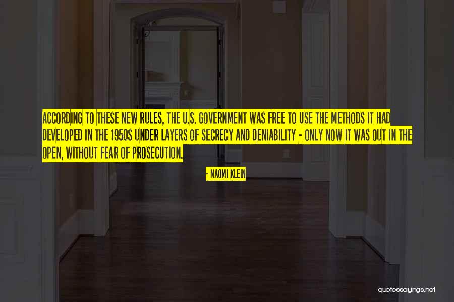 Deniability Quotes By Naomi Klein Deniability Quotes By Naomi Klein